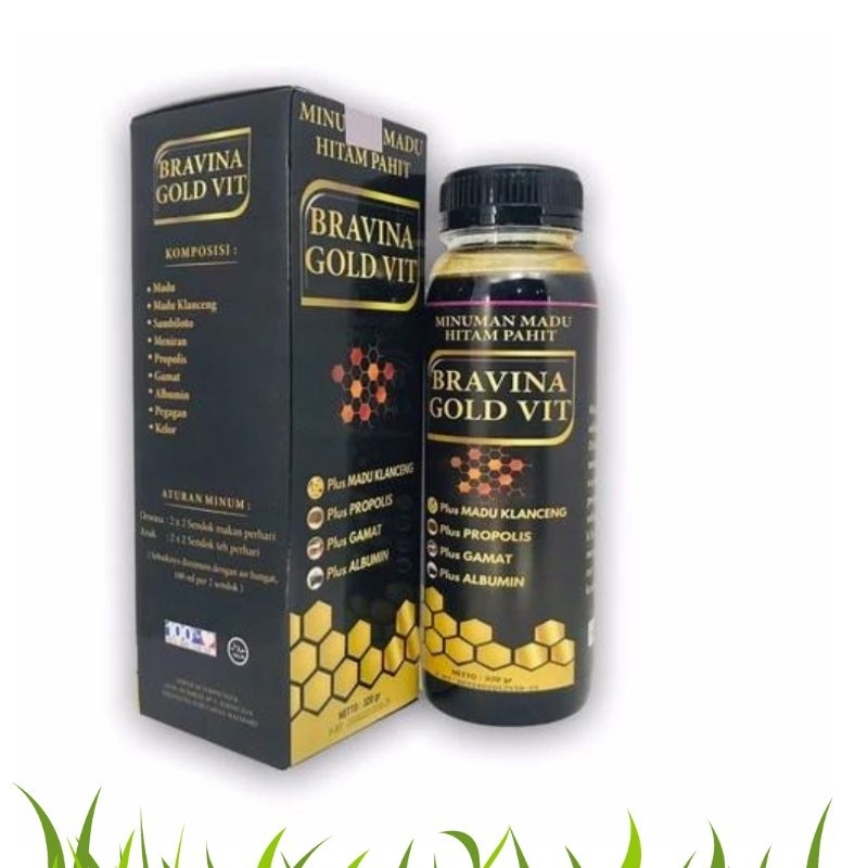 

Madu Spesial Bravina Gold Vit Madu Hitam Pahit plus Ekstrak Kayu Bajakah