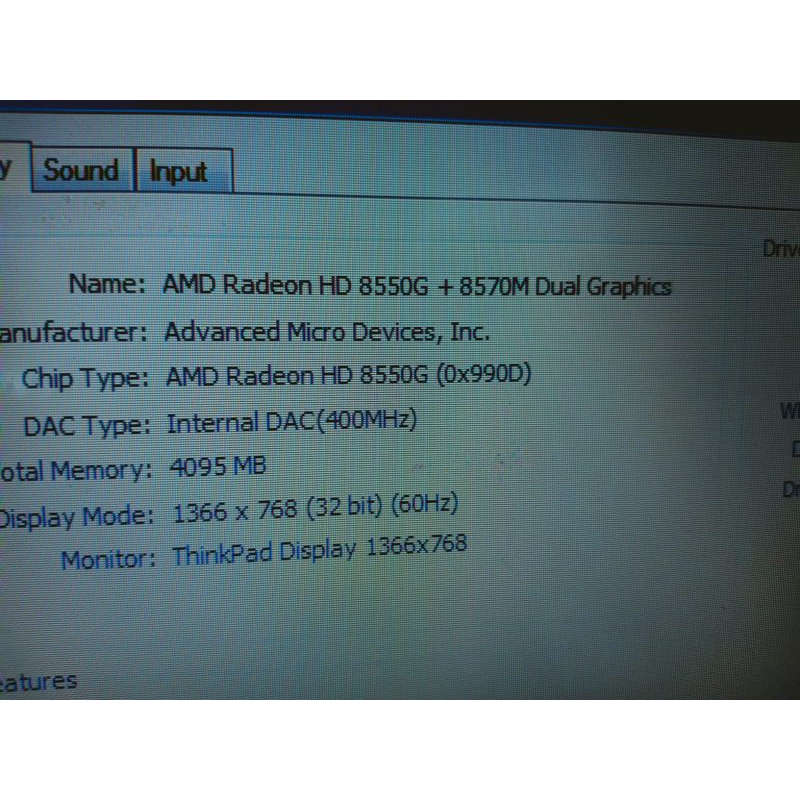 Laptop Lenovo thinkpad E445 AMD A8-5550M Ram 8GB hdd 500GB (Y974)