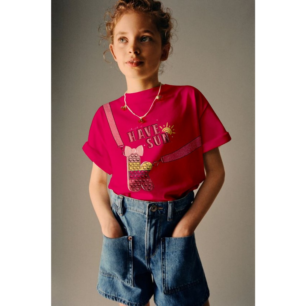 KAOS ANAK KAOS DEWASA LAKI LAKI ANAK PEREMPUAN HAVE SUN BRANDED TEE PREMIUM IMPORT BAJU ANAK LAKI LA