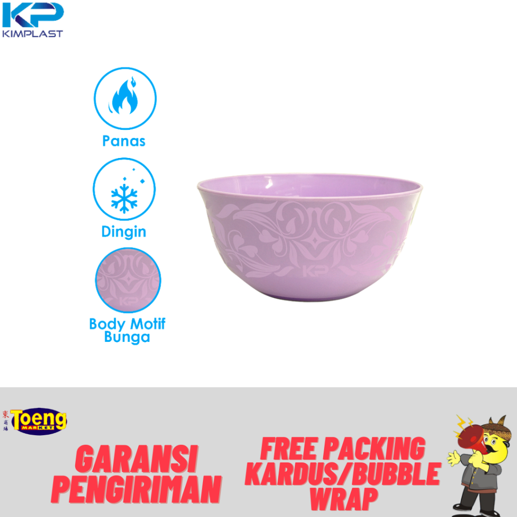 MANGKOK KINDO KP / MANGKOK MAKAN / MANGKOK BAKSO PLASTIK KIMPLAST