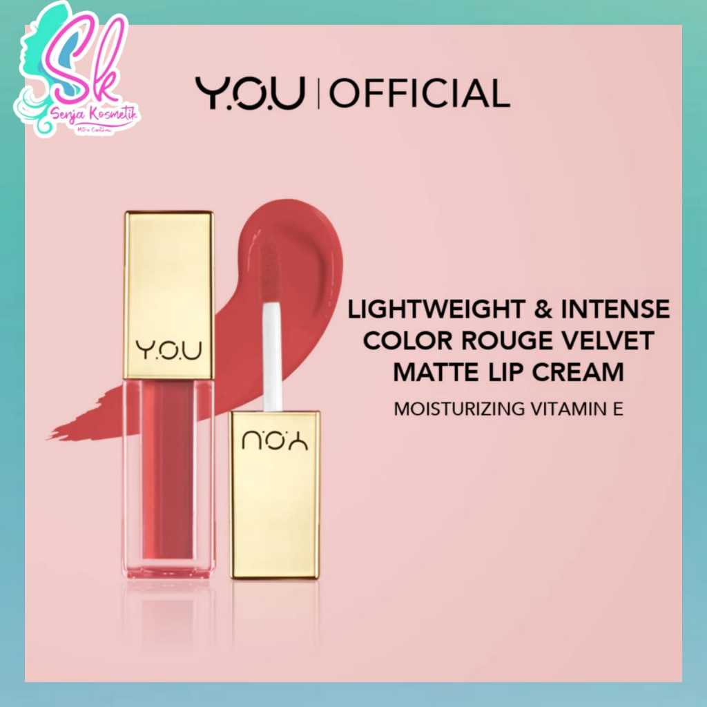 YOU ROUGE VELVET MATTE LIP CREAM