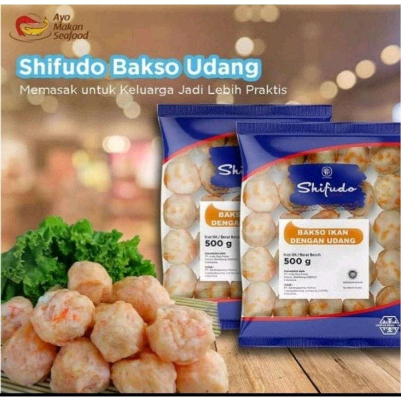 

SHIFUDO bakso udang 500gr