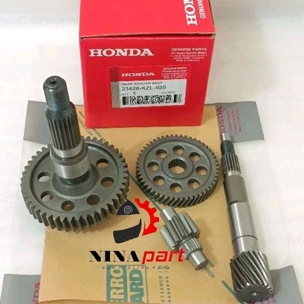 Gigi Rasio Set 4Pcs KZL Gear Rasio Beat Fi (Stater Kasar) Scoopy fi Spacy Fi Vario 110 Fi ORI
