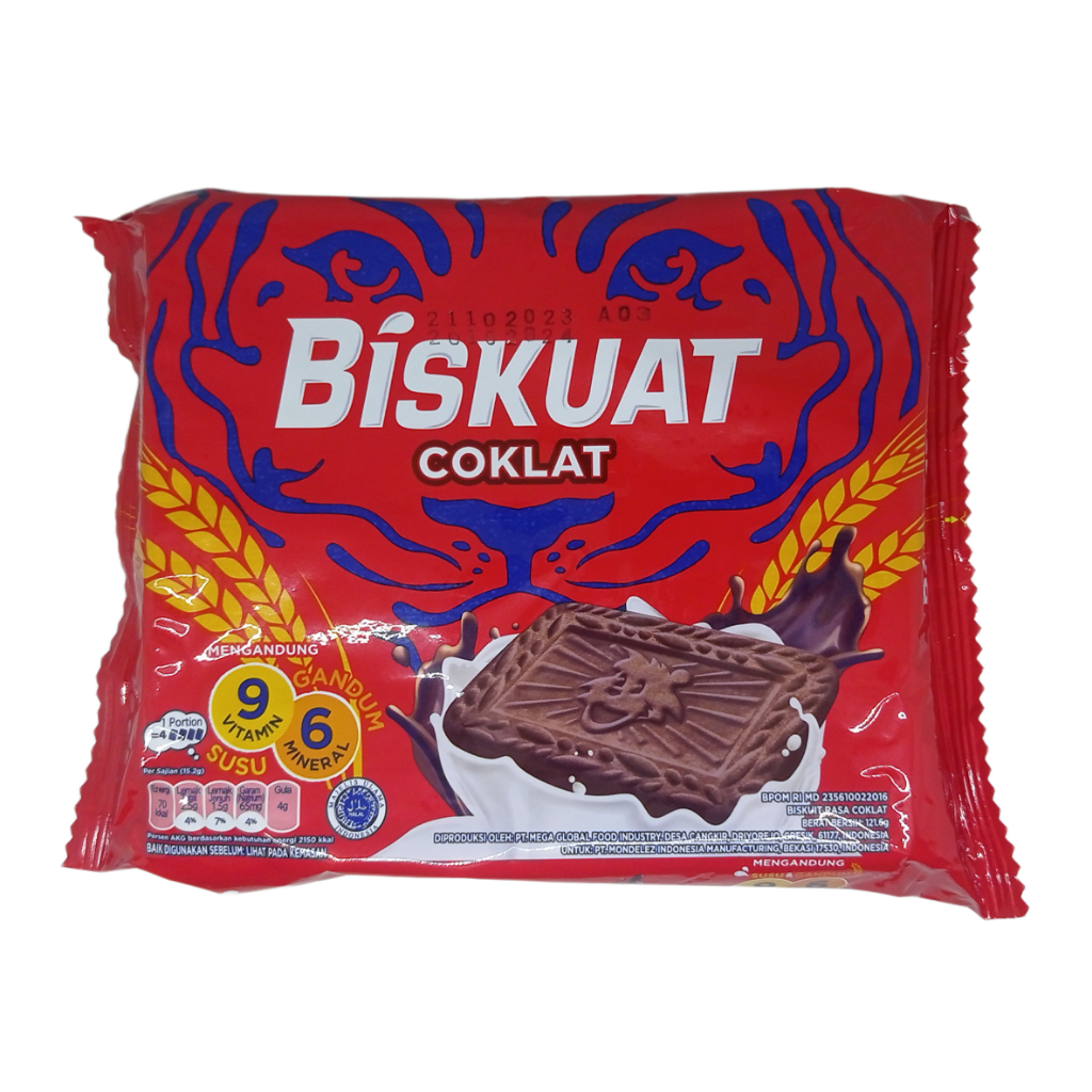 

Biskuit Biskuat Cokelat netto 121.6 gram