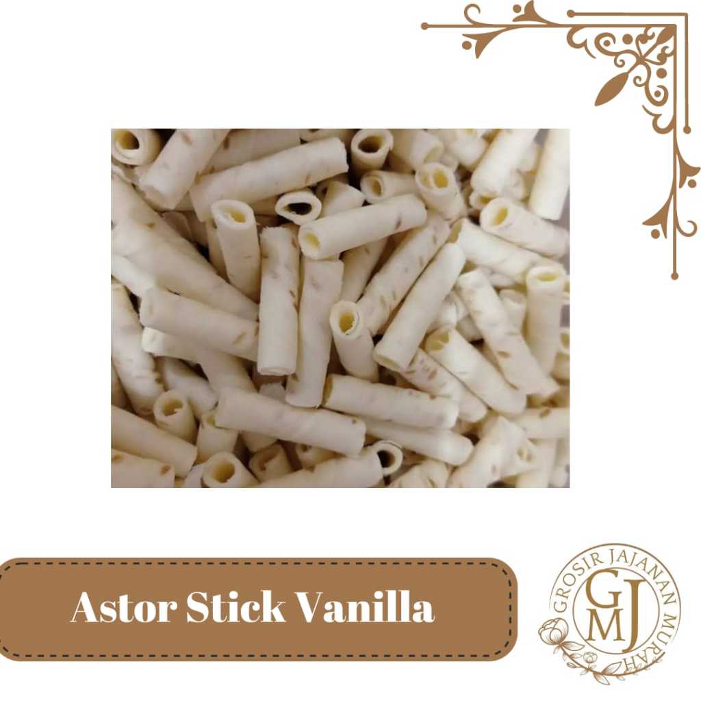 

MURAH BANGET Astor Stick Vanilla Milk Wafer Stick Roll