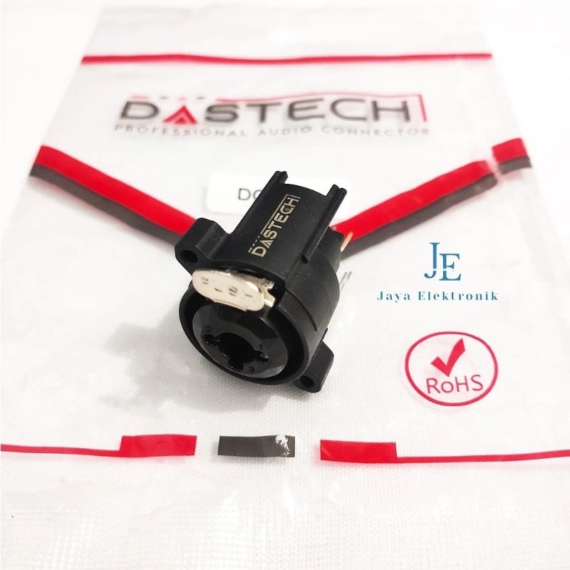 Socket Body Multi Canon Toa Akai Female Combo XLR DASTECH