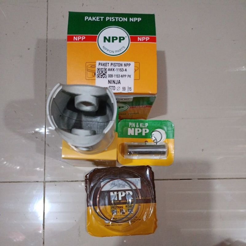 PISTON KIT NINJA R STD (008-1153) ORIGINAL NPP
