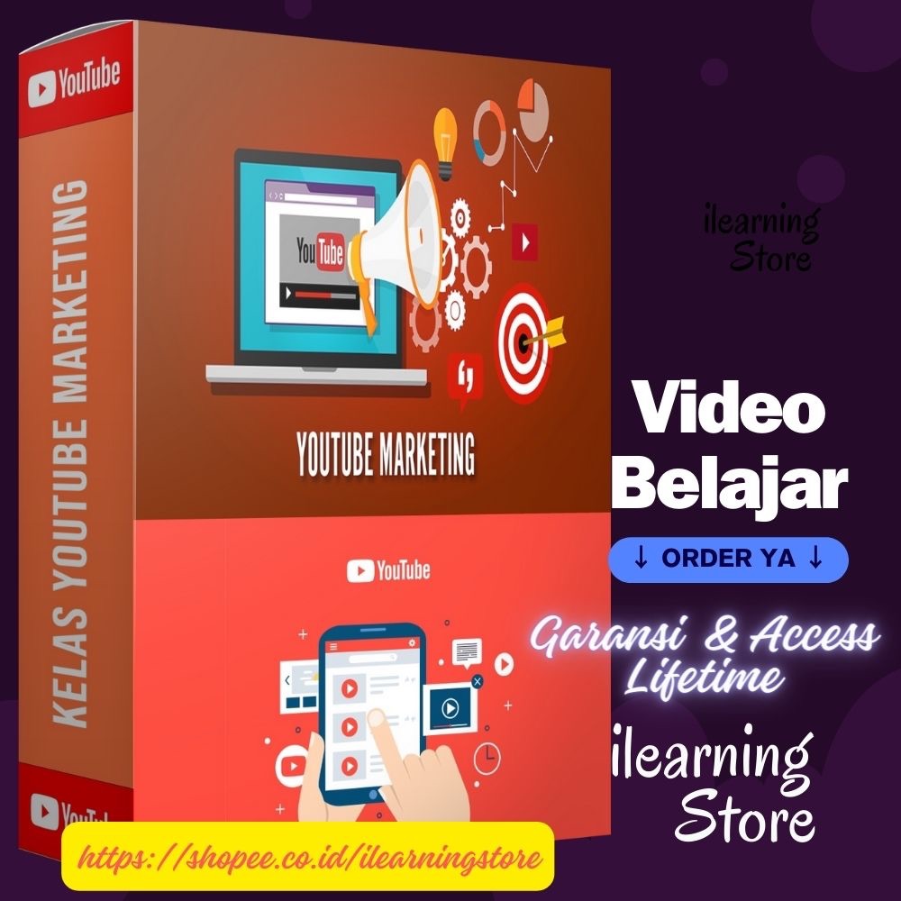 [EC57] E-COURSE KELAS YOUTUBE MARKETING MASTERY v1 (Kelas Youtube)
