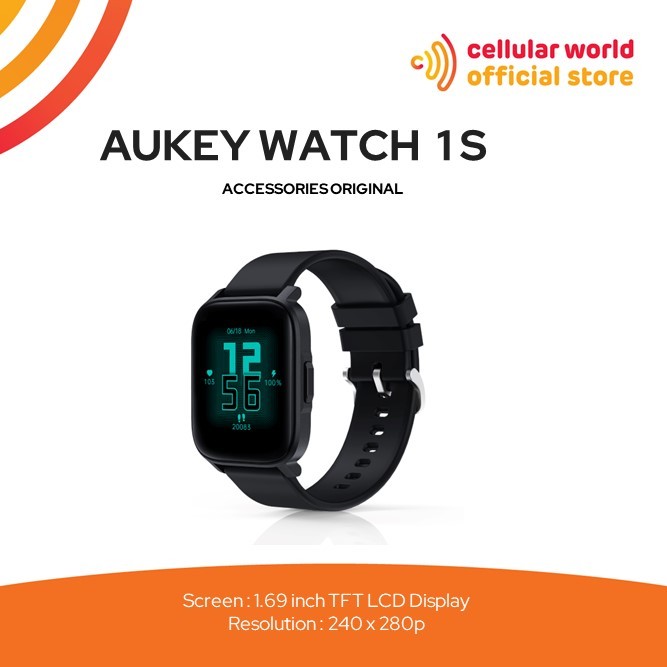 Aukey Smartwatch 1S Garansi Resmi