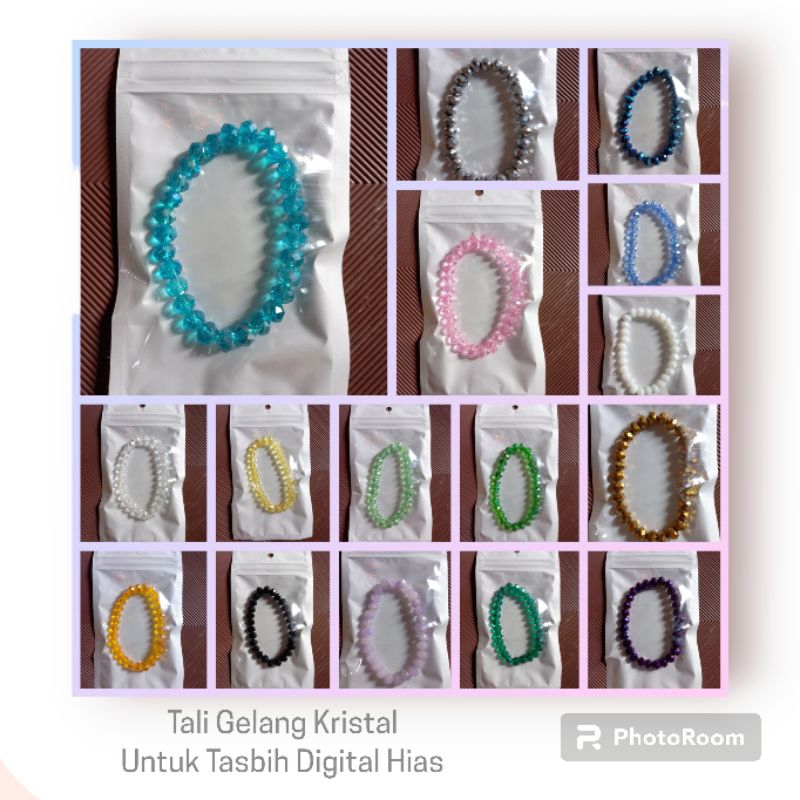 Tali Gelang Kristalz Untuk Tasbih Digital
