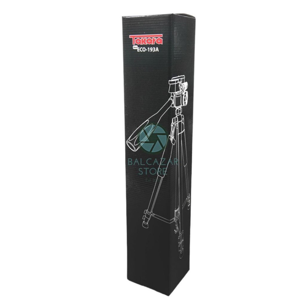 Tripod Takara ECO-193A ECO 193A for HP Kamera DSLR Mirrorless Free Bag