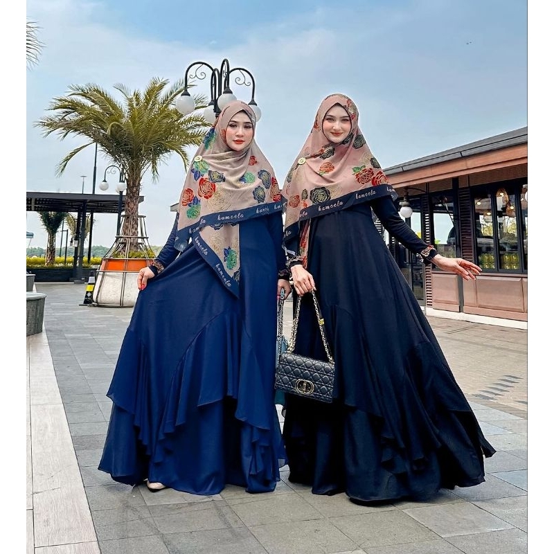 MECCA REBORN GAMIS DAILY DRESS SYARI BY KAMEELA KEMALA HIJAB