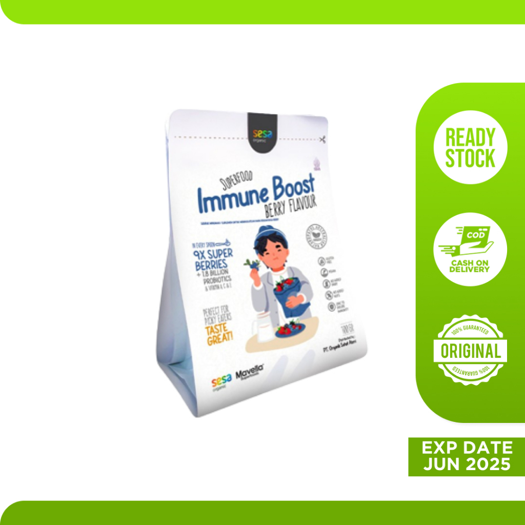 

Superfood Mavella Immune Boost Powder 100g - Tinggi Antioksidan