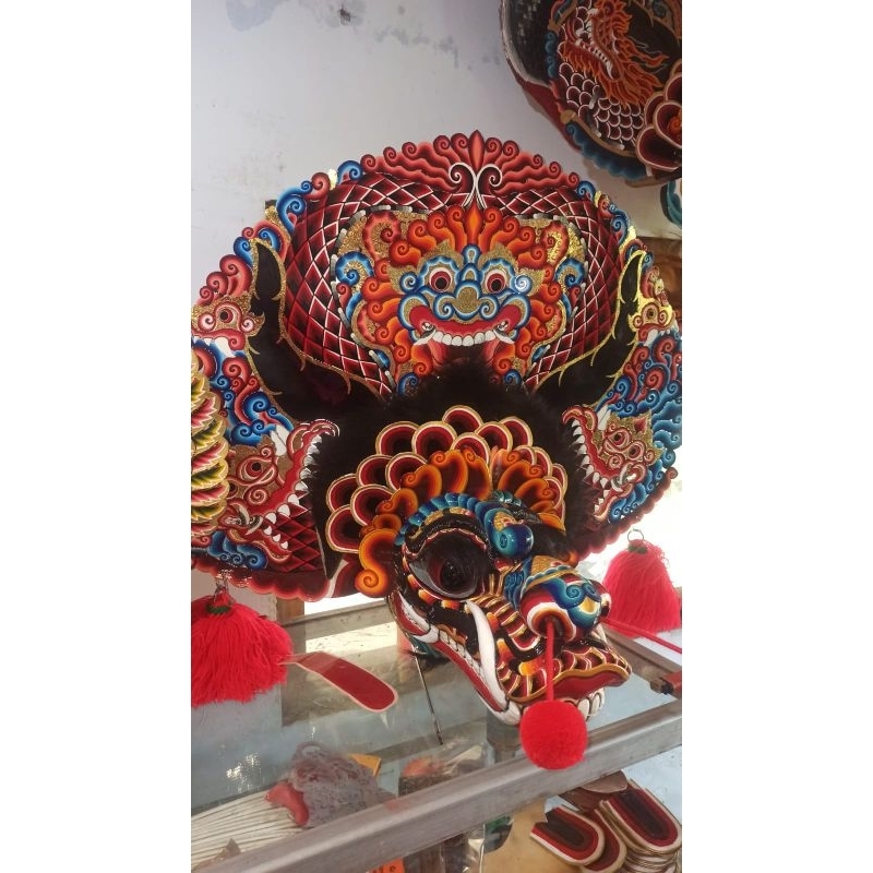 Barongan Kayu Waru Jamang Drim SUPER MURAH