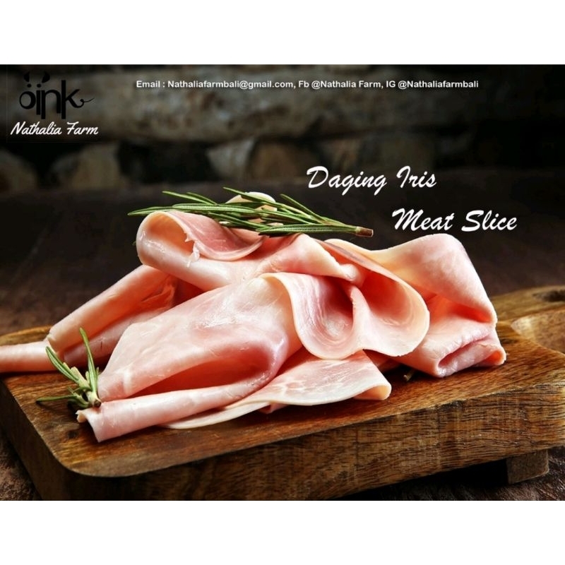 

Daging babi iris pork slice 300gr shabu shabu organik