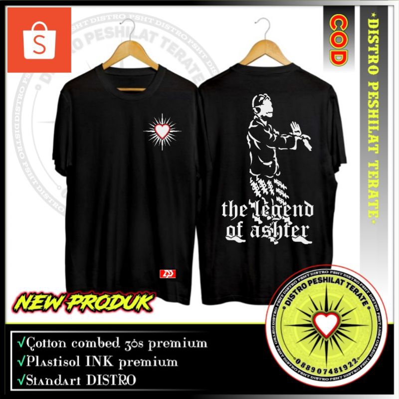 KAOS PSHT 24S EYANG SURO SIMPLE HATI BERSINAR (SH-1)