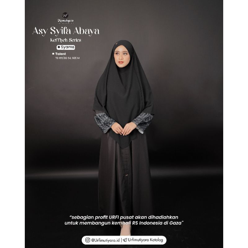 ASY-SYIFA ABAYA KEFFIYEH SERIES