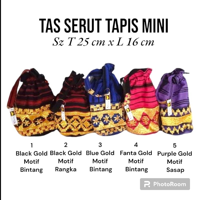Tas Serut Tapis Mini Tali Jinjing