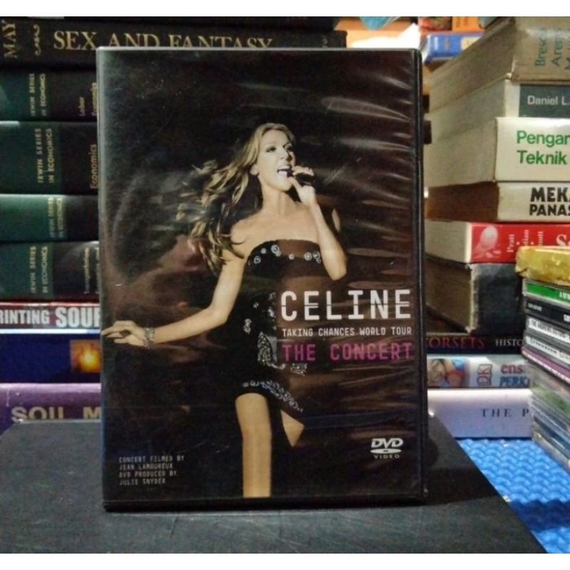 DVD CELINE DION TAKING CHANCES WORLD TOUR THE CONCERT