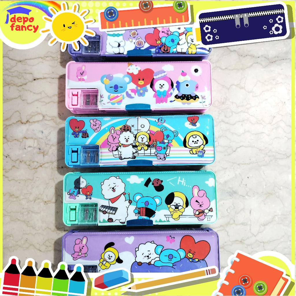 

Kotak Pensil Magnet + Rautan GP9356-1 / Pencil Case / Tepak Pensil / Boks Pensil / Box Pen
