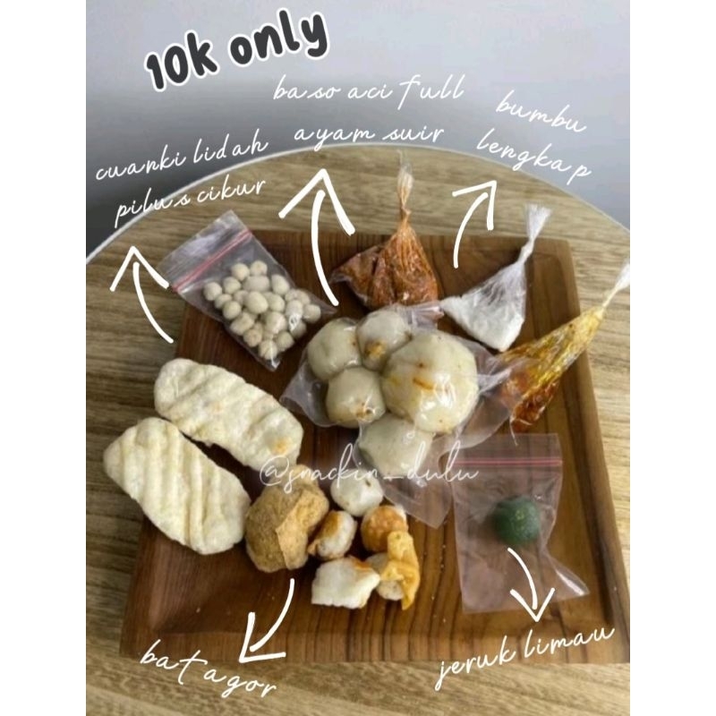 

Baso aci ayam suir by @snackin_dulu