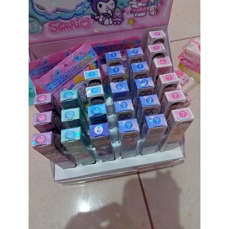 

Permainan BB BLIND BOX|Isi Pen/Ganci plus hadiah lainnya