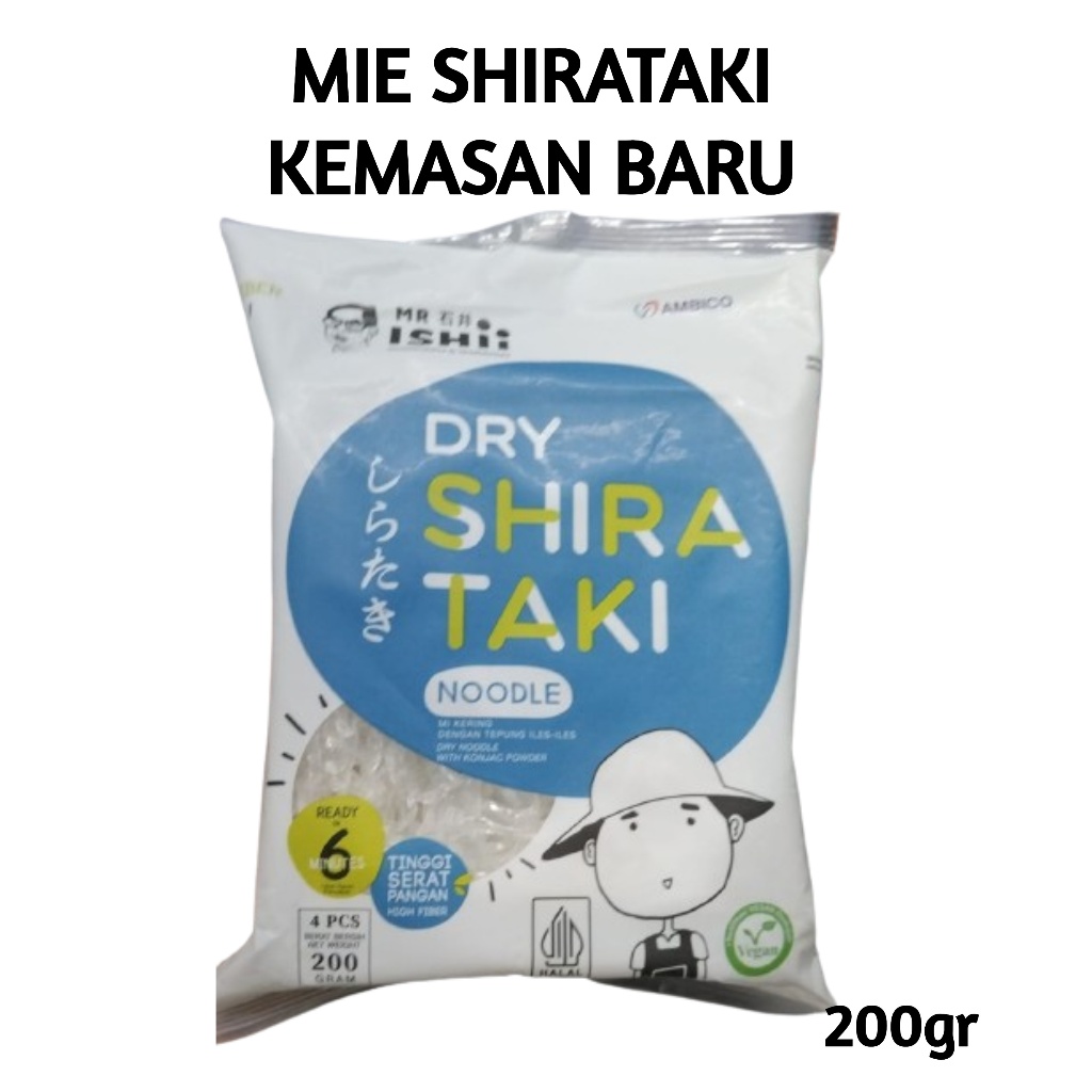 

Dry Shirataki 250g Mie Kering Low Carbs Carb Carbo Diet Keto Ketogenic