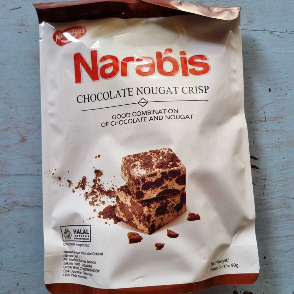 

Naraya Narabis Permen Nougat Crisp Permen Nougat Kacang Aneka Rasa Pak 90gram (KECIL)