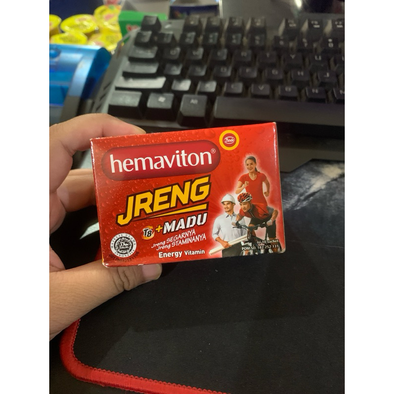 

HEMAVITON JRENG MADU 10 sachet (BOX)