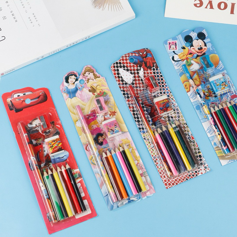 

SET ALAT TULIS SEKOLAH 10 in 1 KARAKTER LUCU / MINI STATIONERY