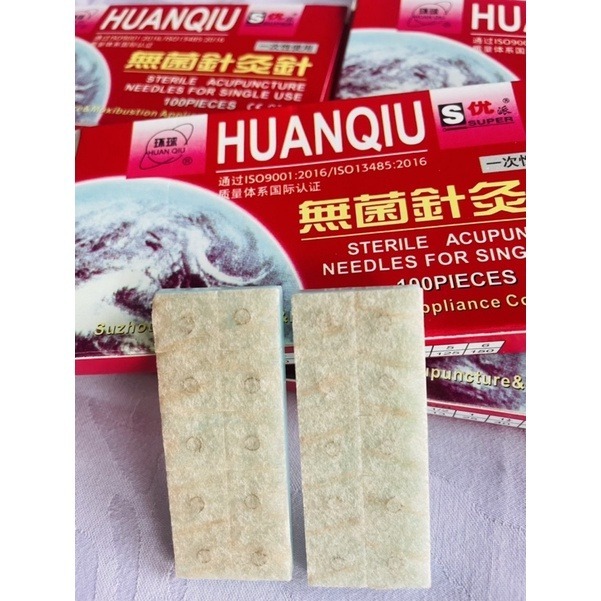 Huanqiu Press Needle Jarum Plester Akupunktur akupuntur needle acupuncture 1/2 1 1.5 0.5 cun mm