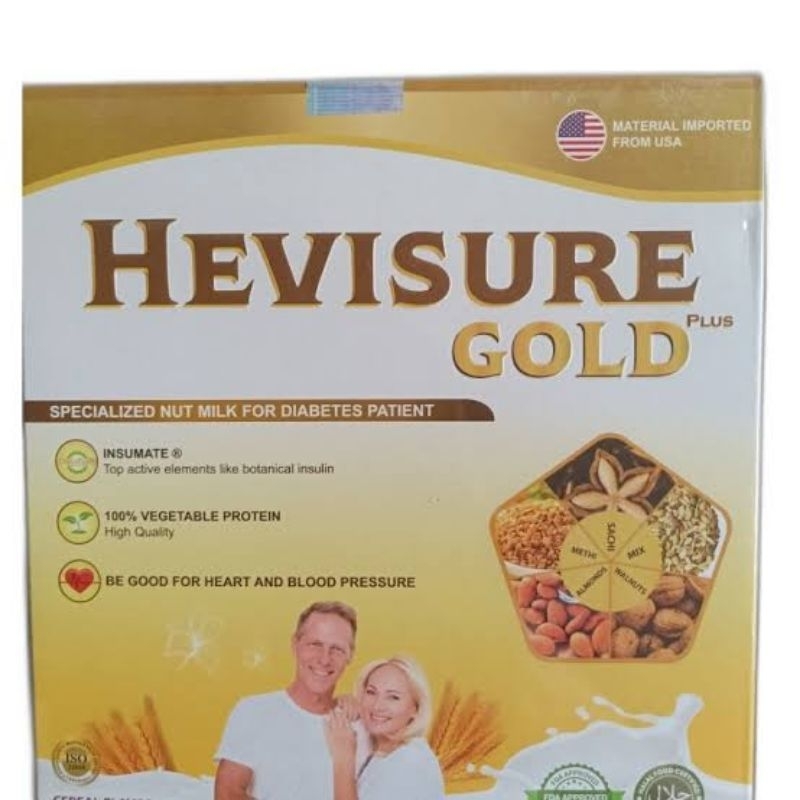 

Hevisure Gold PLUS MILK Asli 100% Original SUSU Obat Diabetes & Kencing Manis Insulin Pankreas