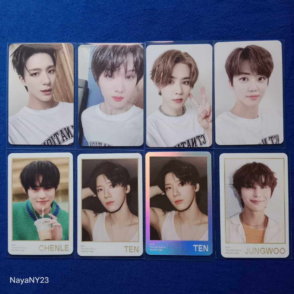 Photocard NCT 2023 GOLDEN AGE TRADING CARD (Jeno Ten Jaemin Jungwoo Jisung Chenle Kun STC)