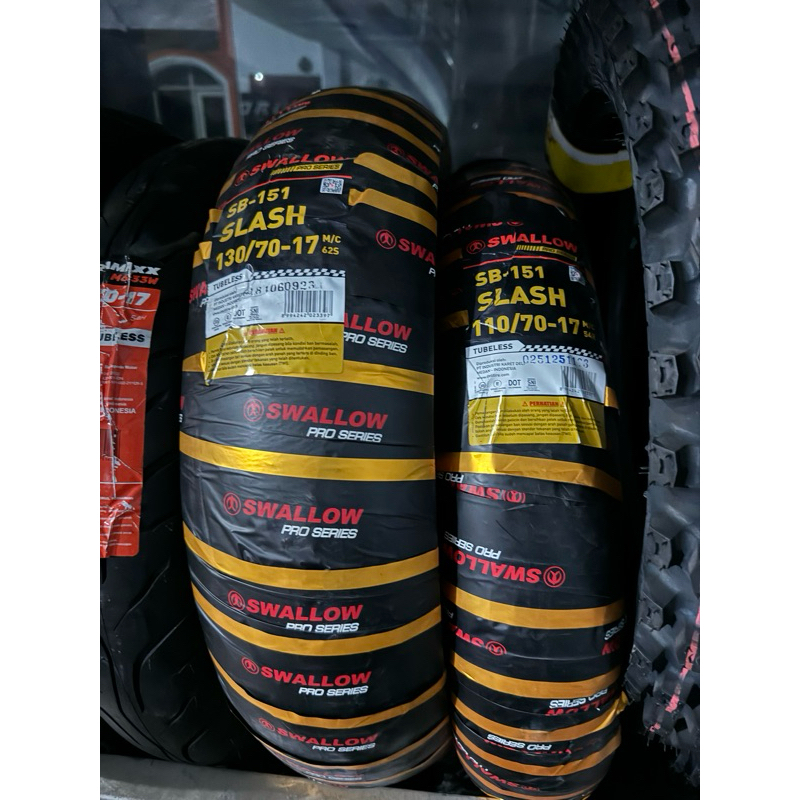 BAN SUPERMOTO SWALLOW SLASH 110/70 17 130/70 17
