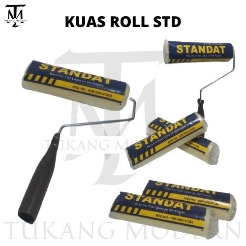 KUAS ROLL STD / KUAS ROLL CAT DINDING / KUAS ROLL CAT TEMBOK / KUAS ROLL MOTIF / KUAS ROLL CAT / KUA