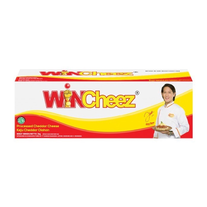 

BISA COD Keju Wincheez Cheddar 2kg