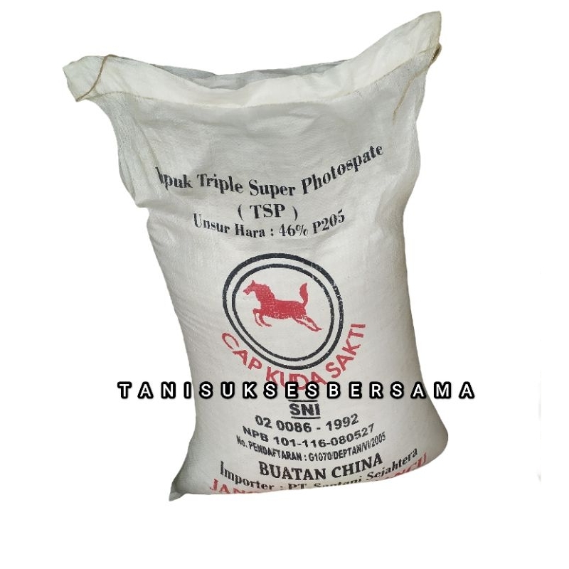 Pupuk TSP cap kuda sakti 50 kg