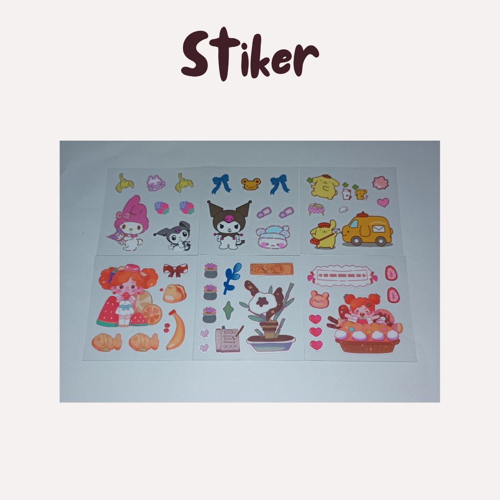 

STIKER MOMO & SANRIO MURAH