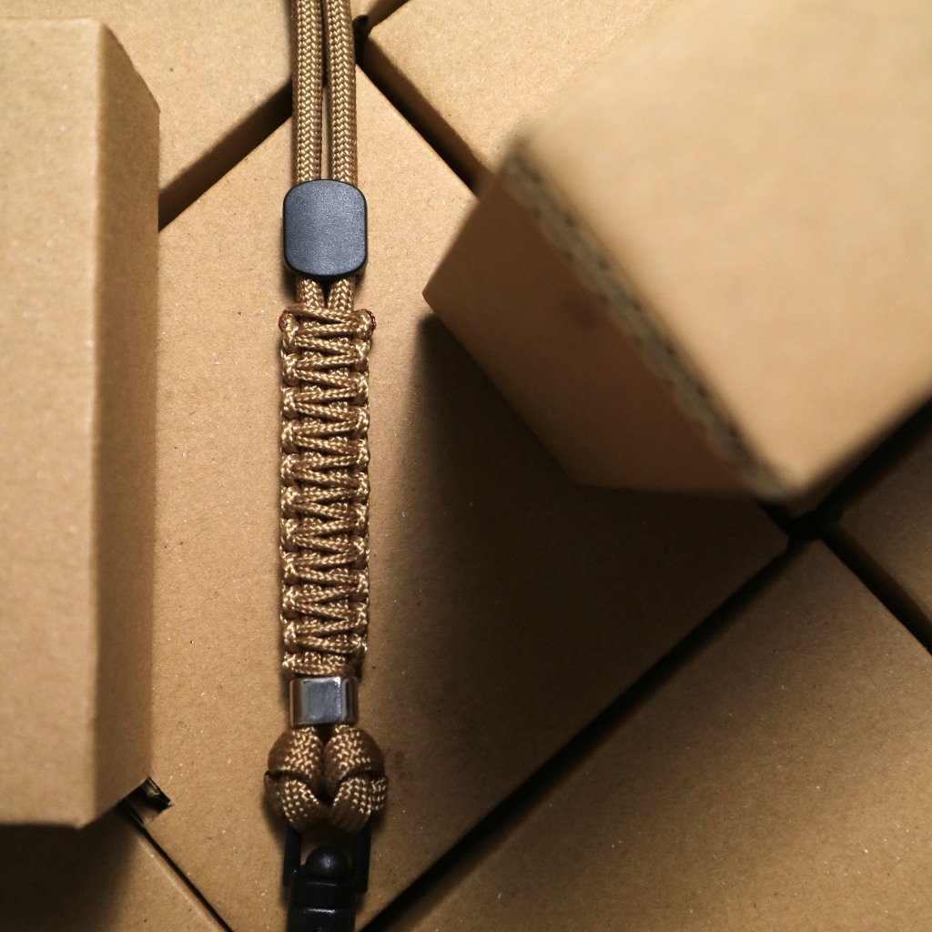 

H7Y Lanyard ID Card Holder Tali Paracord 550lbs 4mm Gantungan Kalung Name Tag Multifungsi Premium