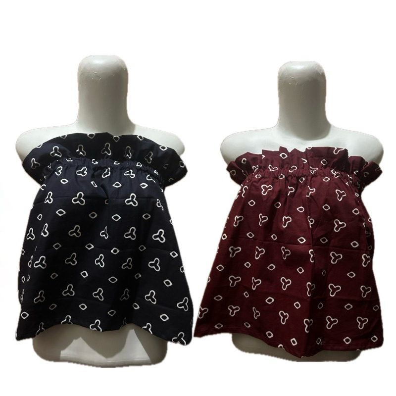 kemben jumputan karet| croptop jumputan