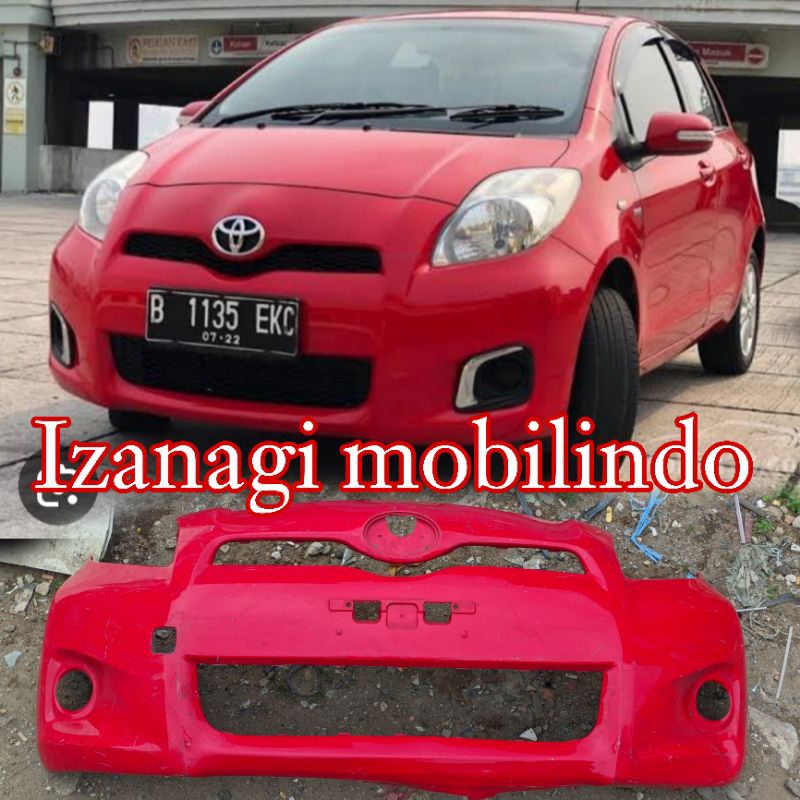 Bemper depan Yaris tahun 2012