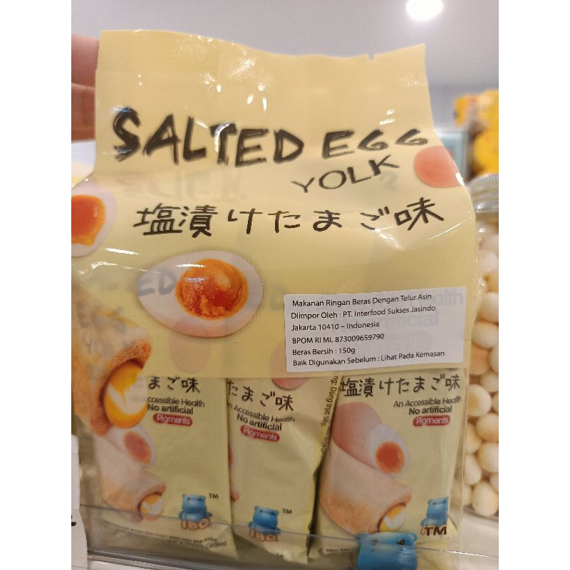 

salted egg cookies snack import ready stok surabaya