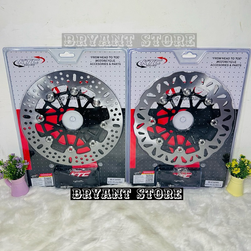 Piringan Cakram Depan KTC 260MM Disc Disk Brake 260 mm Beat Vario 110 125 150 160 CBS Scoopy Genio
