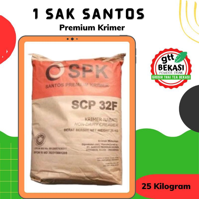 

Santos Premium Krimer SCP32F 25Kg per Sak / Creamer Santos