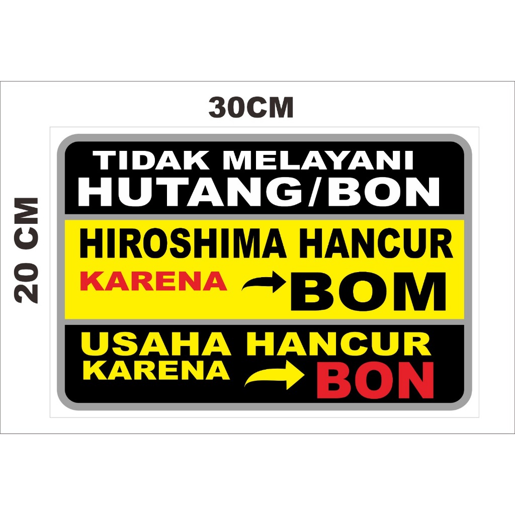 

STIKER HURUF