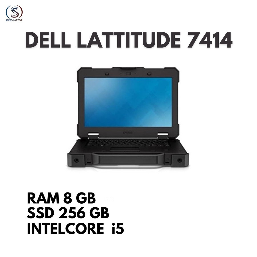 DELL LATITUDE 7414 RUGGED EXTREME RAM8GB SSD256GB INTEL CORE I5 GEN 6
