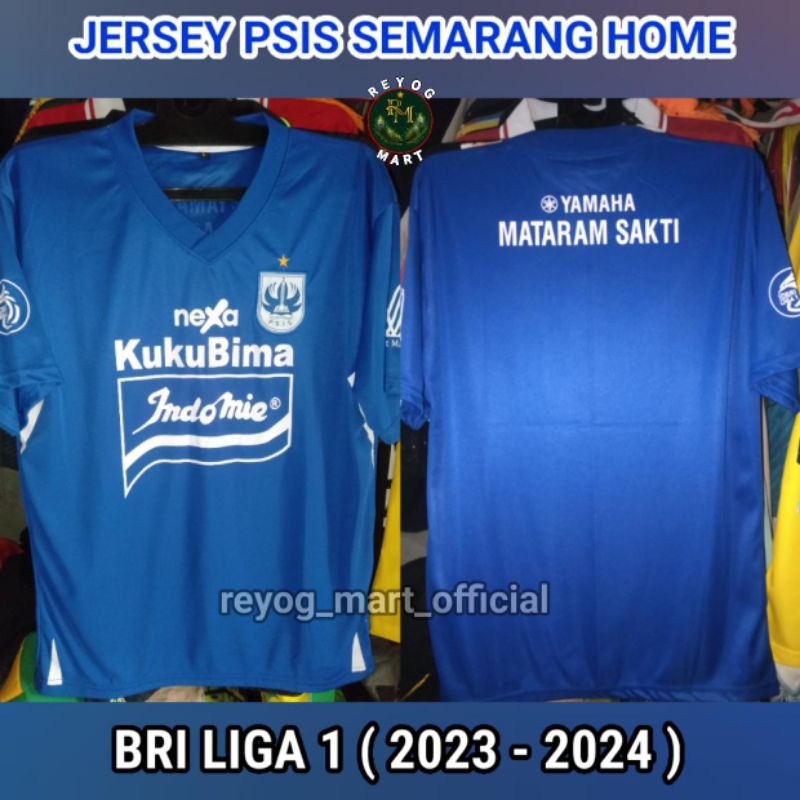 JERSEY PSIS SEMARANG HOME 2023 - 2024 BRI LIGA 1 BIRU TERBARU LOKAL