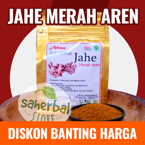 

JAHE MERAH INSTAN 100% MURNI (DENGAN GULA AREN)