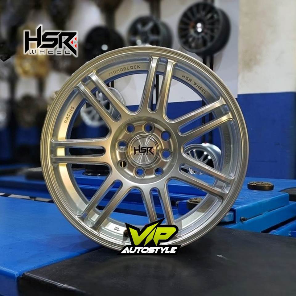 Velg Murah Ring 16 HSR BOON Silver Buat Agya vios Ayla Calya Xenia DLL