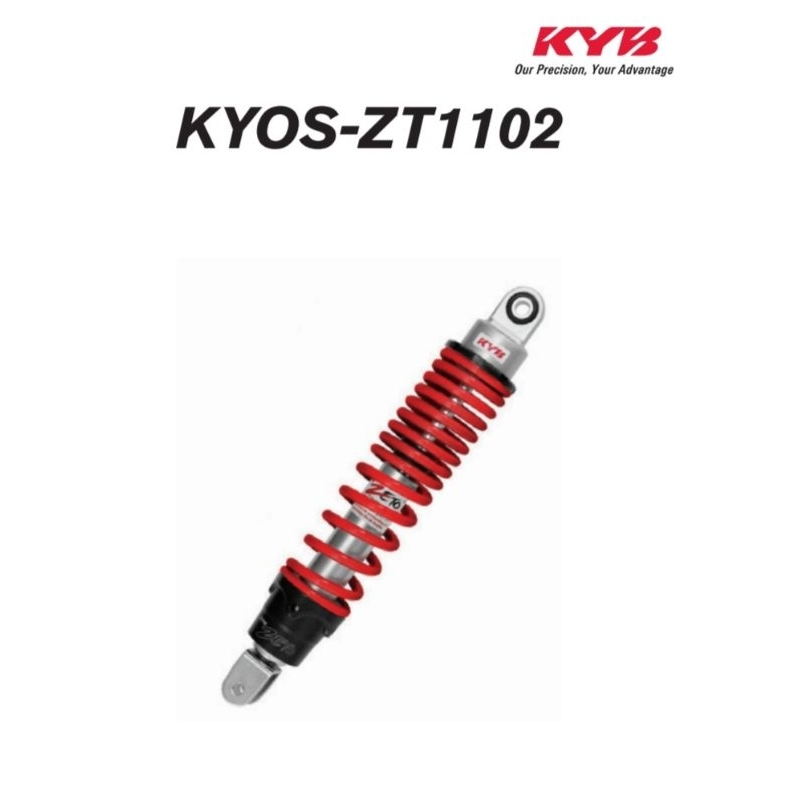ShockBreaker ZT1102  Beat F1/ Scoopy /KYB ZETO SPRING ADJUSTER 310mm